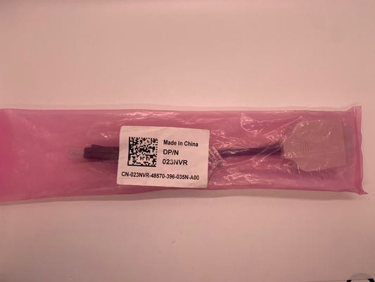 Dell 023NVR DisplayPort to single-link DVI-D passive adapter cable white