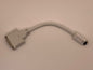 MINI DVI (MALE) TO DVI-D (FEMALE) ADAPTER CABLE 8 INCHES BEIGE