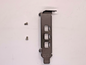 NVIDIA 0418-083 low-profile half height SFF bracket for Quadro P400 T400