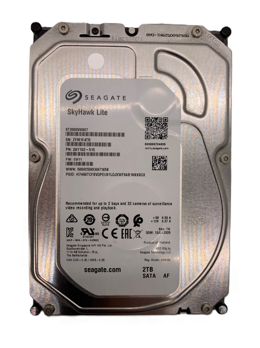 Seagate ST2000VX007 SkyHawk Lite 2TB SATA 64MB 3.5" Surveillance Hard drive