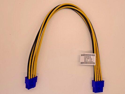 Supermicro CBL-PWEX-1028 8 Pin CPU male to 8 Pin CPU male 30cm Power Cable