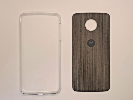 Moto Mod Style Shell for Motorola Z (Silver Oak)