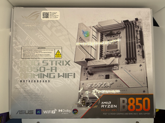 ASUS ROG Strix B850-A Gaming WiFi AMD AM5 B850 ATX Motherboard