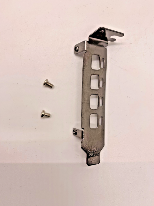 AMD LOW PROFILE LP SFF HALF HEIGHT BRACKET FOR FirePro 2460 W4100 W4300 CARD