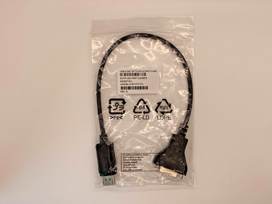 Wyse 920327-01L Displayport to DVI-D 16 INCH CABLE ADAPTER