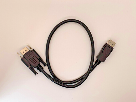 MATROX F16209-01 DISPLAYPORT(MALE) TO DISPLAYPORT (MALE) WITH SCREWS CABLE