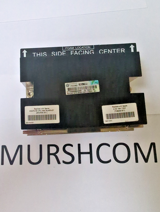 HP 594958-001 605194-001 BL685C G7 Heatsink- for CPU 3 and 4