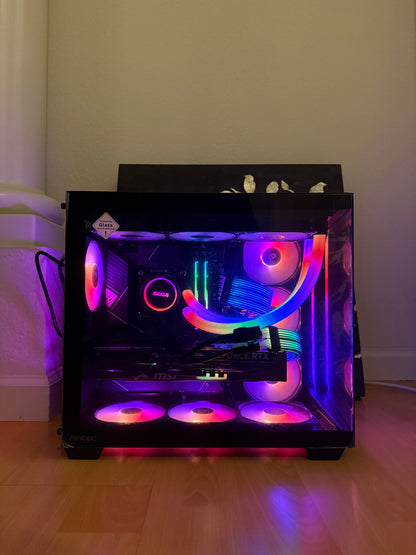 Black Gaming Computer