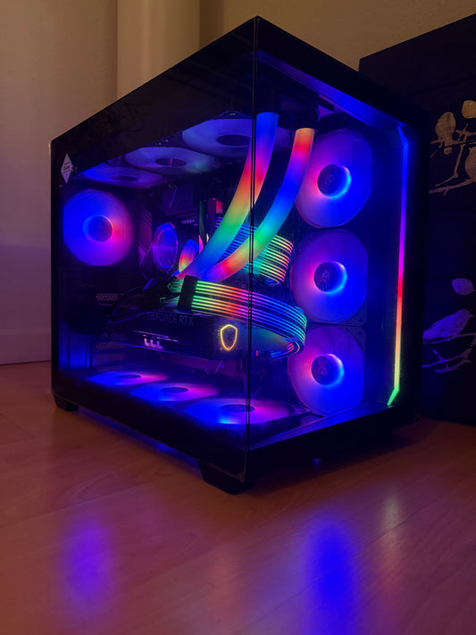Black Gaming Computer