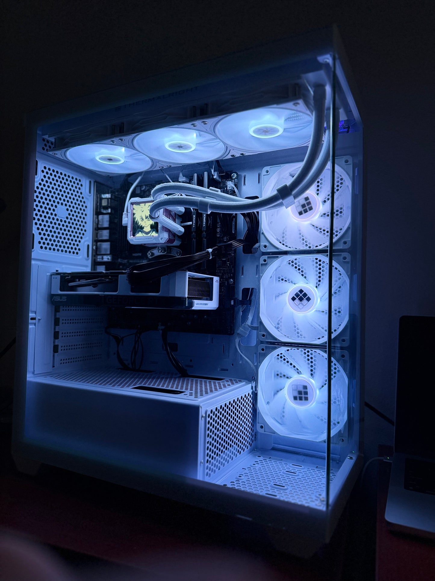 White Gaming Computer