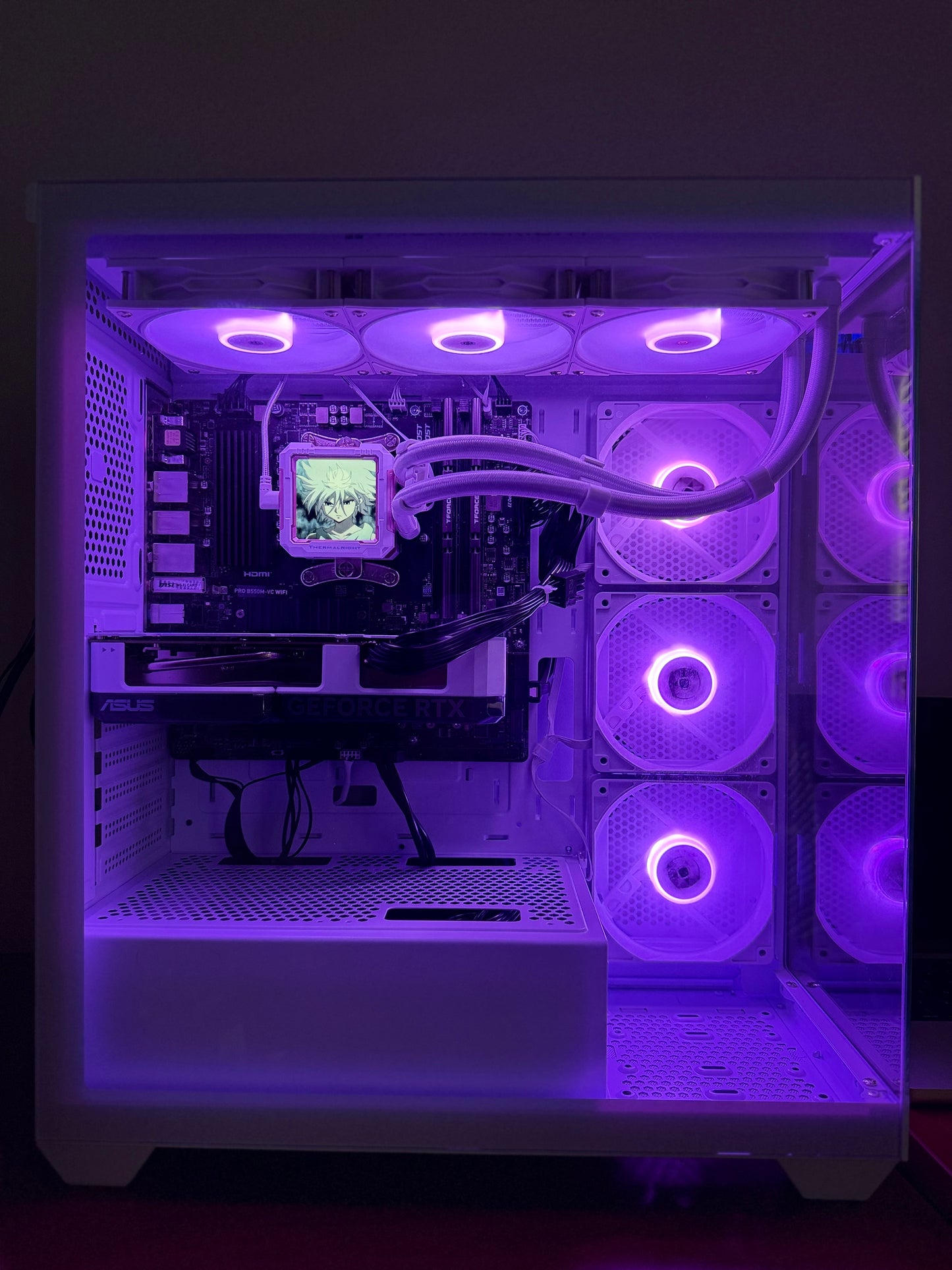 White Gaming Computer